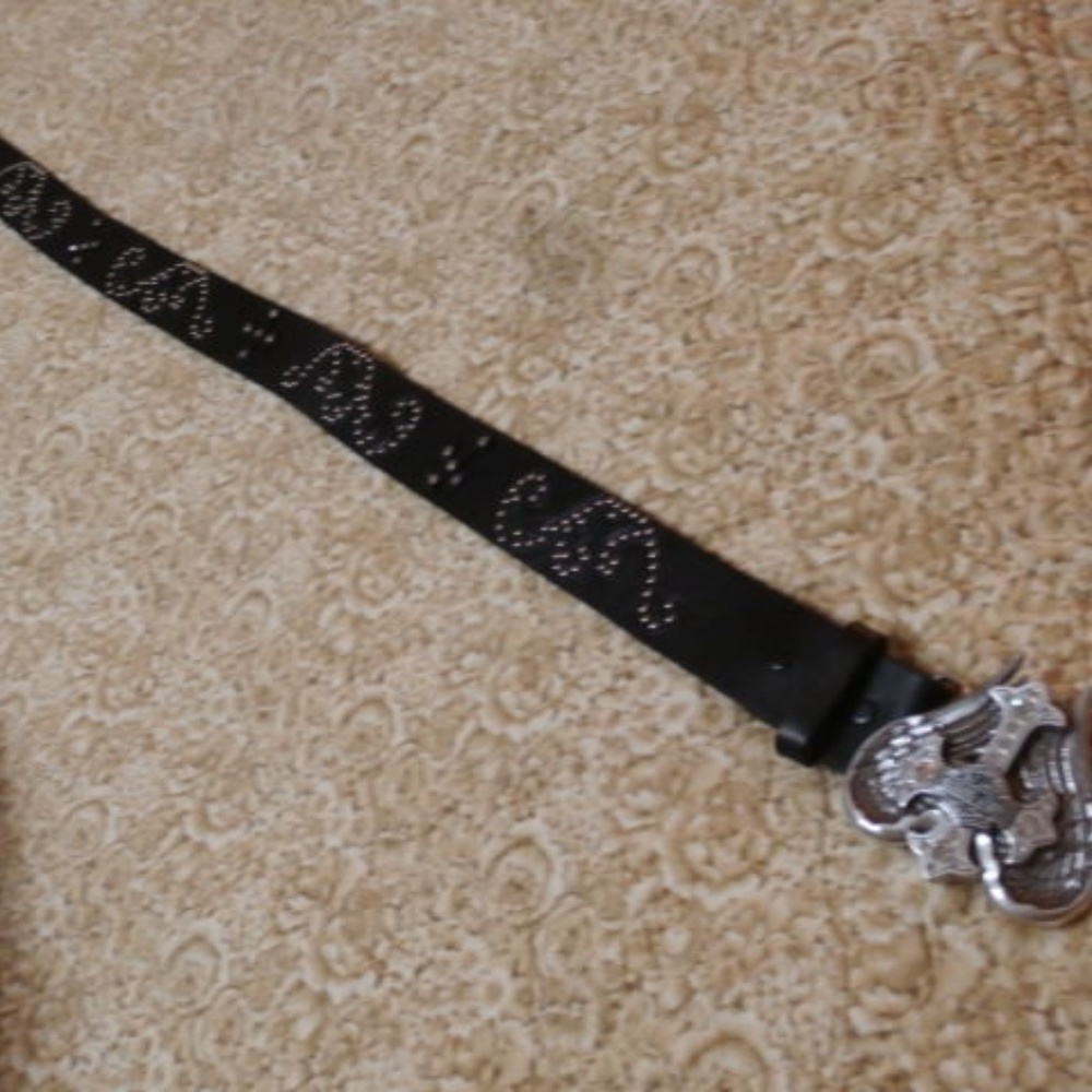 Harley-Davidson Belt and Buckle